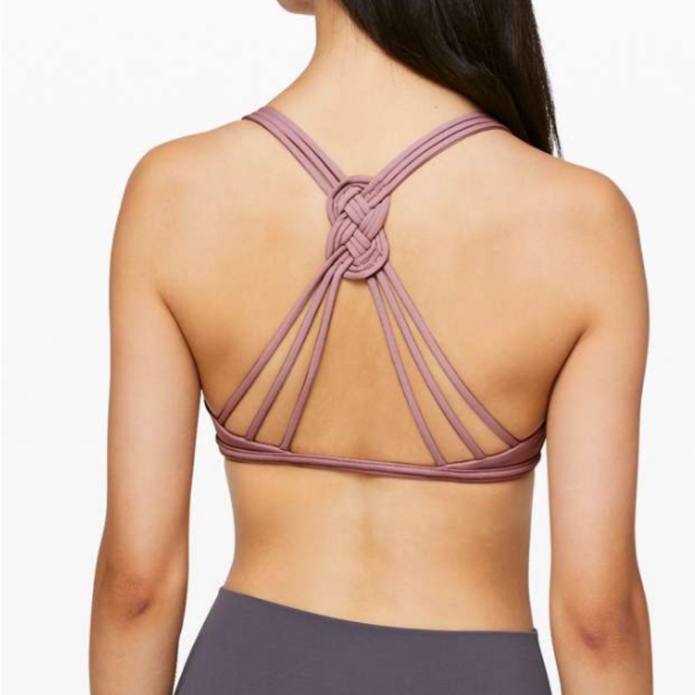 Lululemon Love Knot Bra in Mauve Size 10